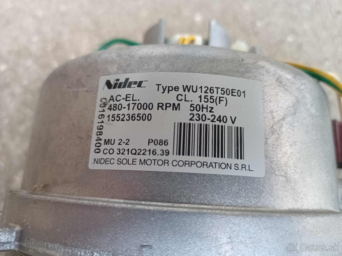 Motor do práčky - WU126T50E01 - 2