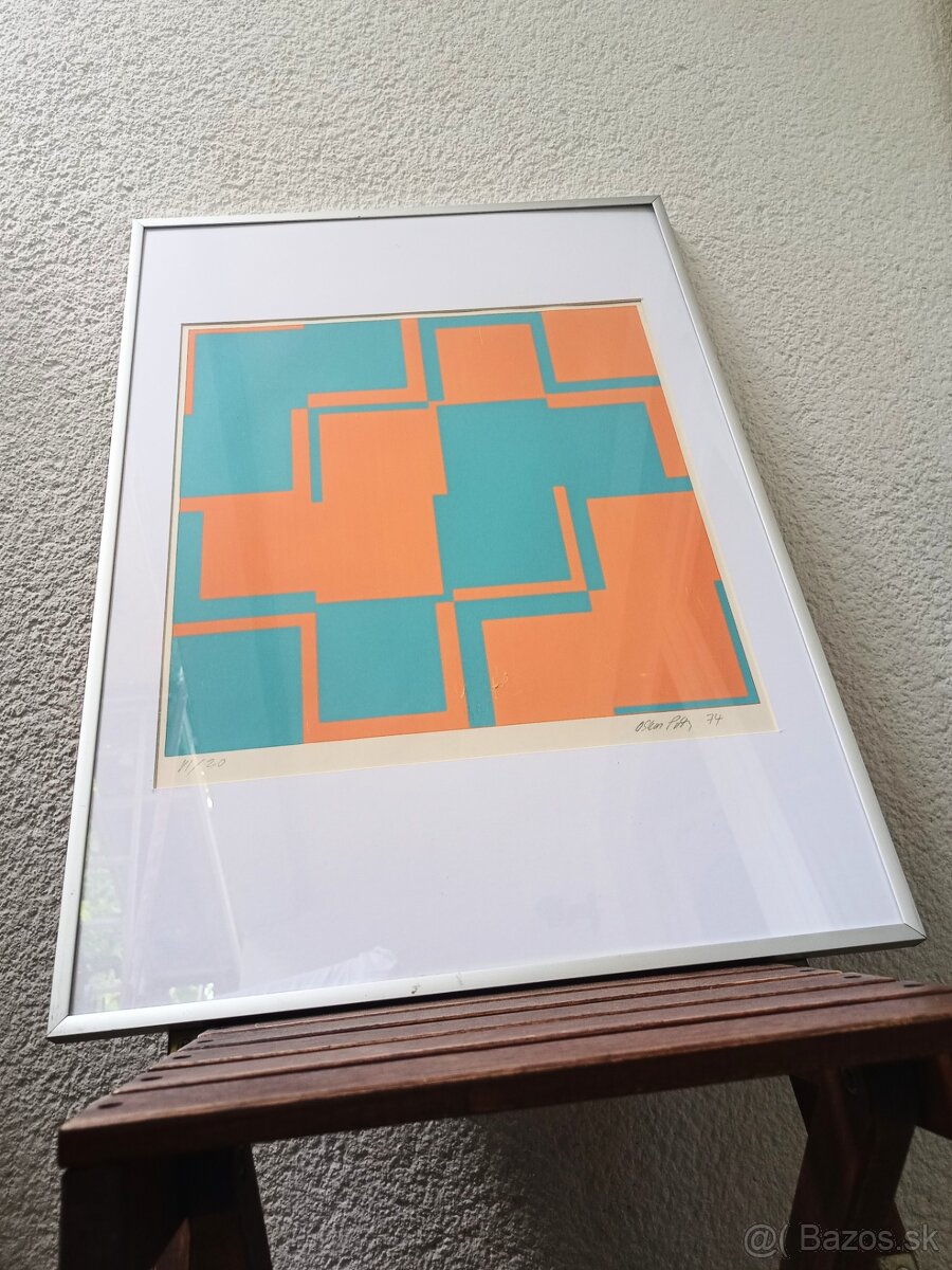 Grafika- Oskar Putz 1940, Dielo z roku 1974, VI/20 - 2