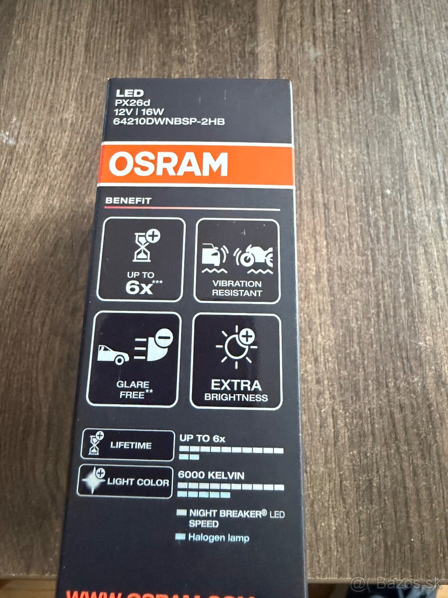 Osram Niger Breaker Led Speed H7 - 2