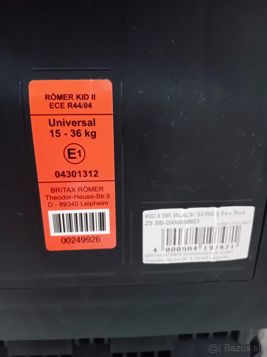 Autosedačka Britax Romer - 2