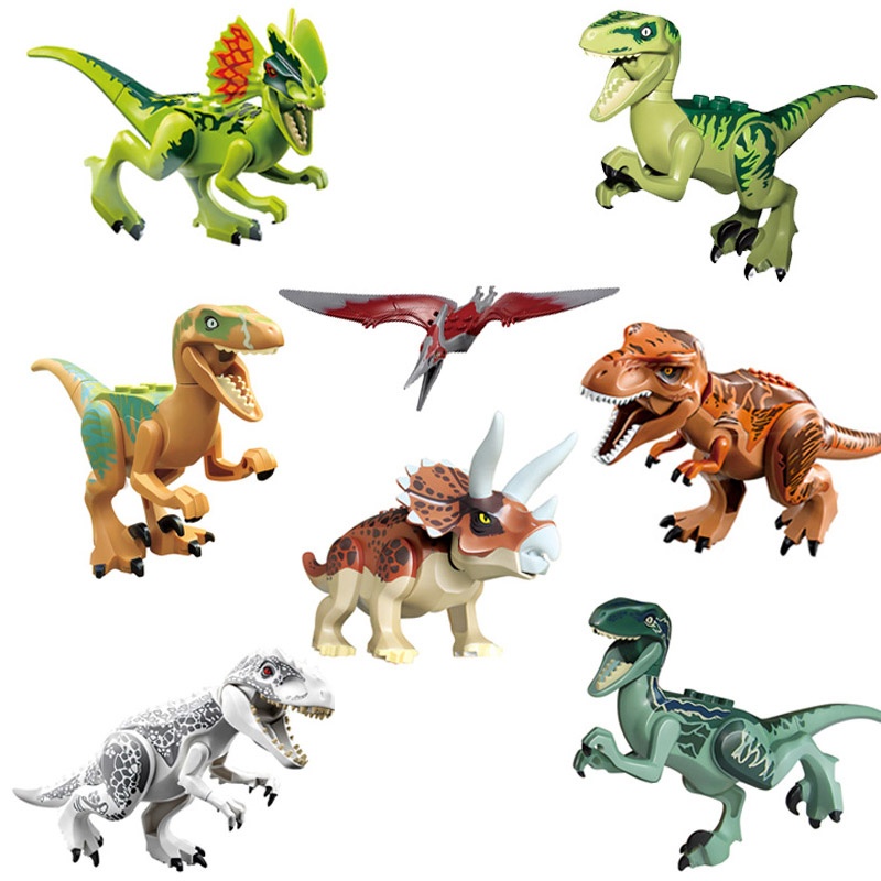 DINOSAURY 8 ks-10 ks sada - 2