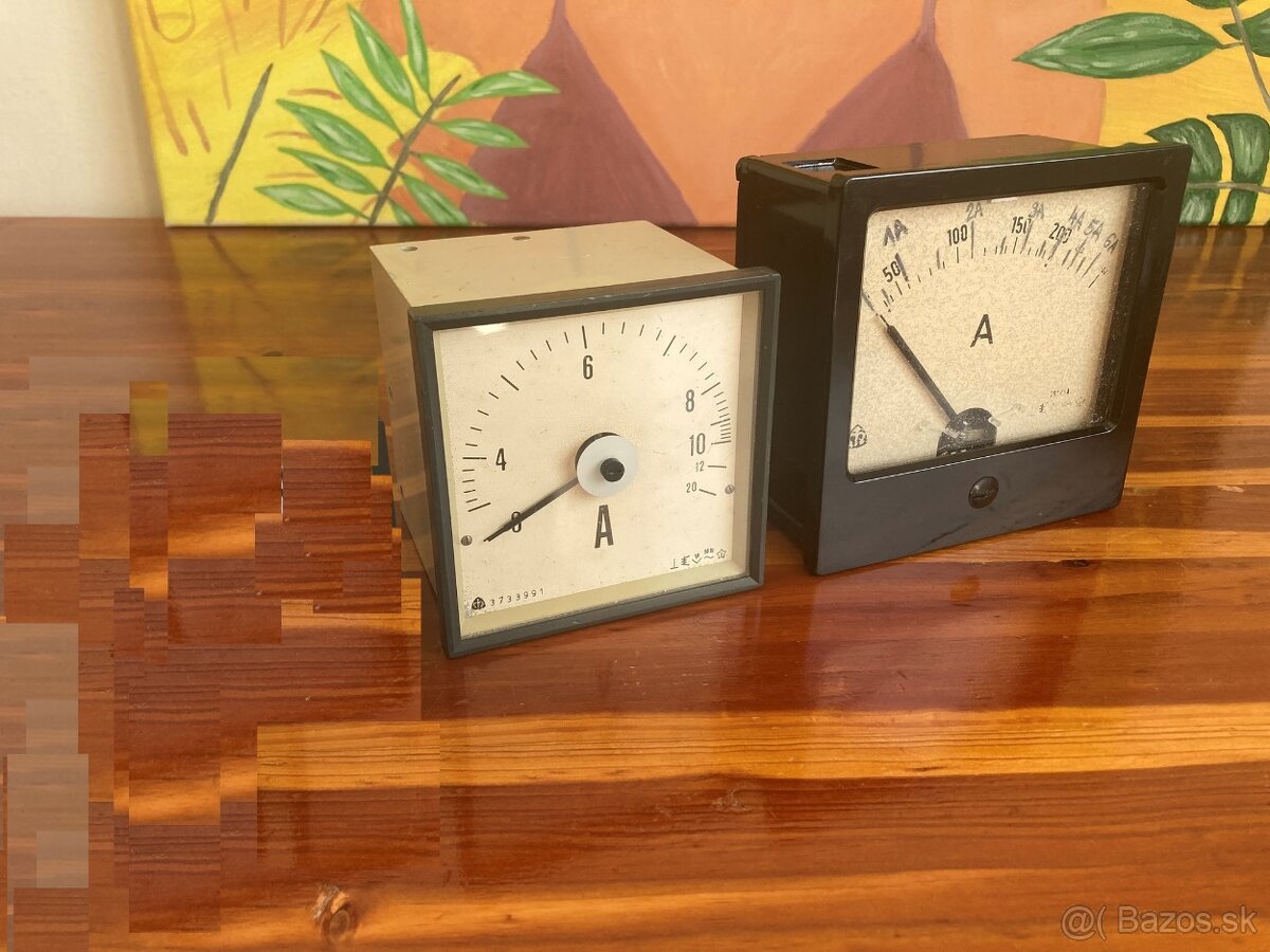 Panelové ampérmetre AC 50Hz - 2