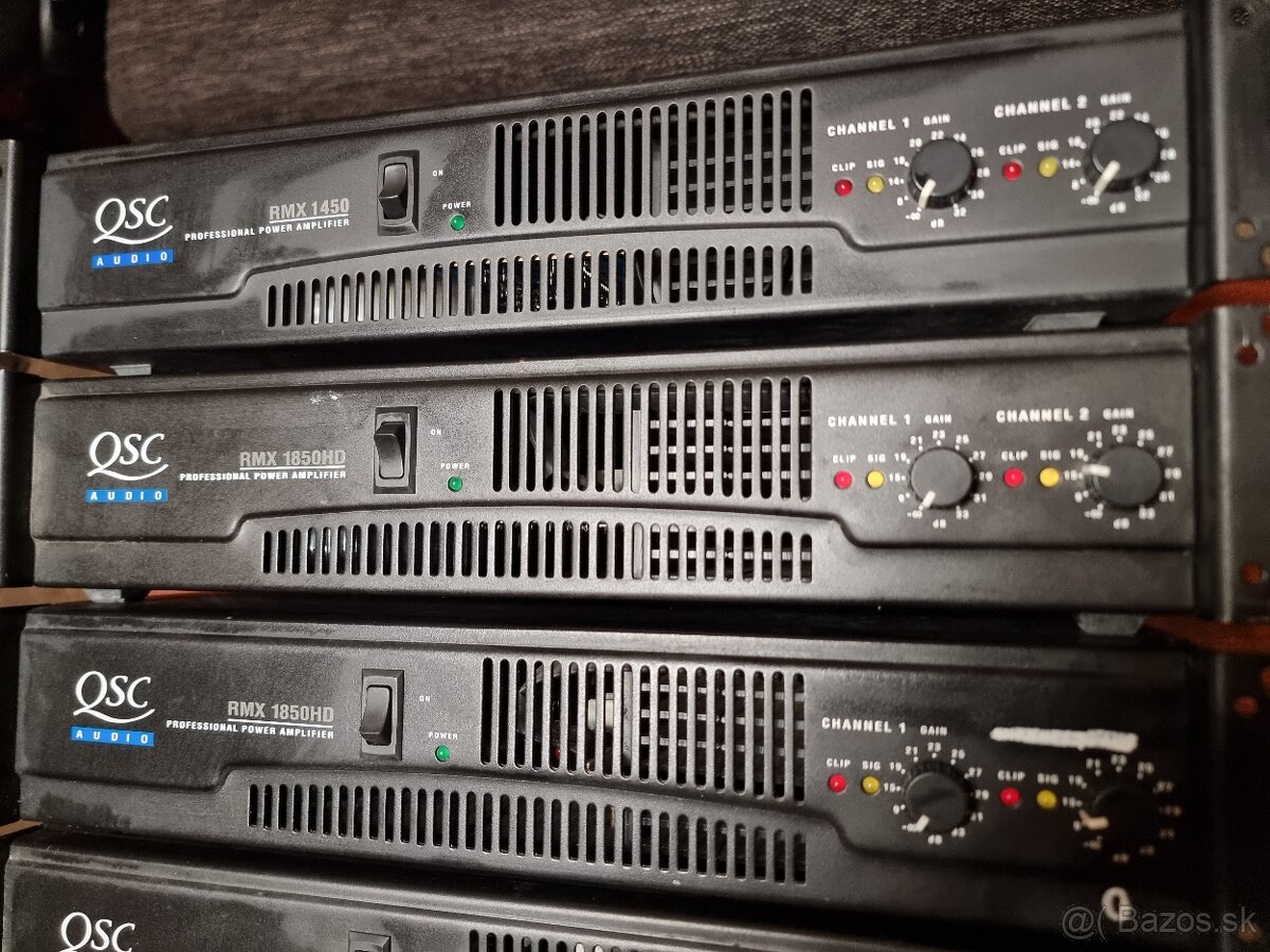 QSC RMX 1450,1850HD, 4050HD - 2