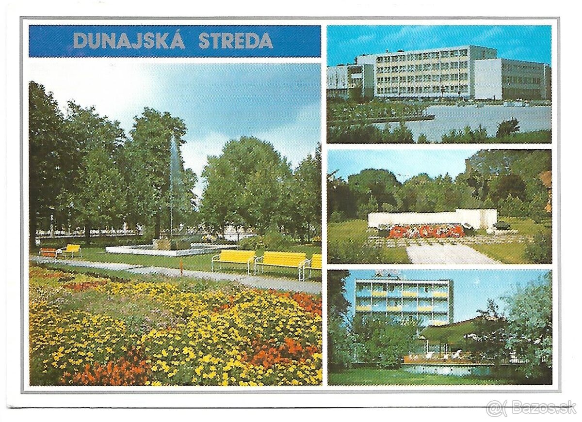 Dunajská Streda (1-10) - vf, prejdené poštou - 2
