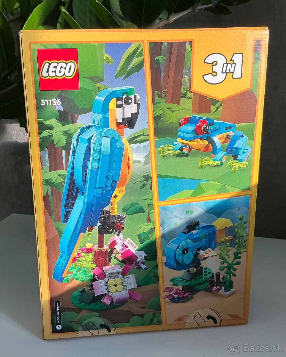 LEGO® Creator 31136 Exotický papagáj - nové - 2