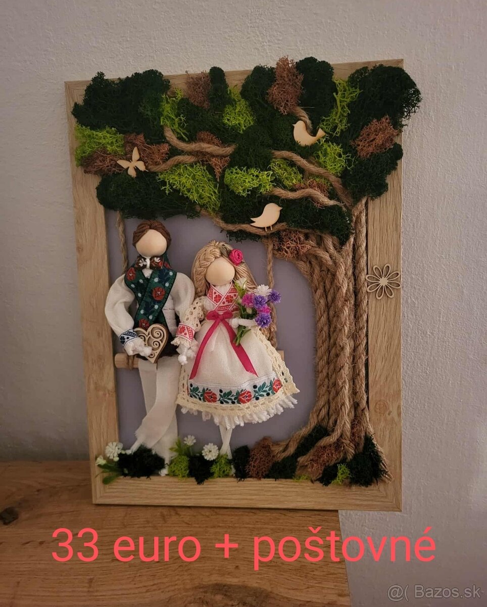 Predám machové obrazy. - 2