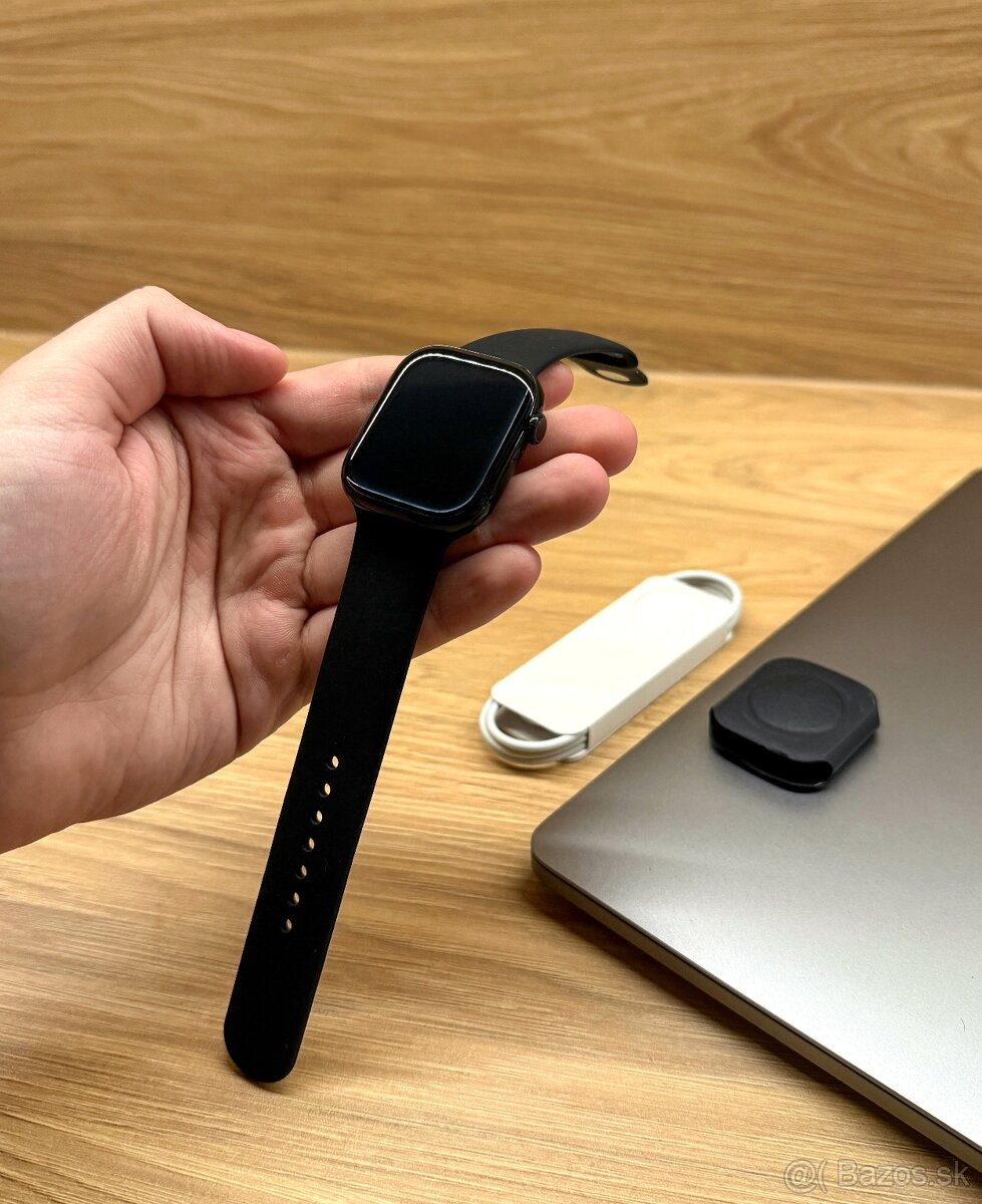 Apple Watch 10 46mm Jet Black - 100% zdravie, záruka - 2