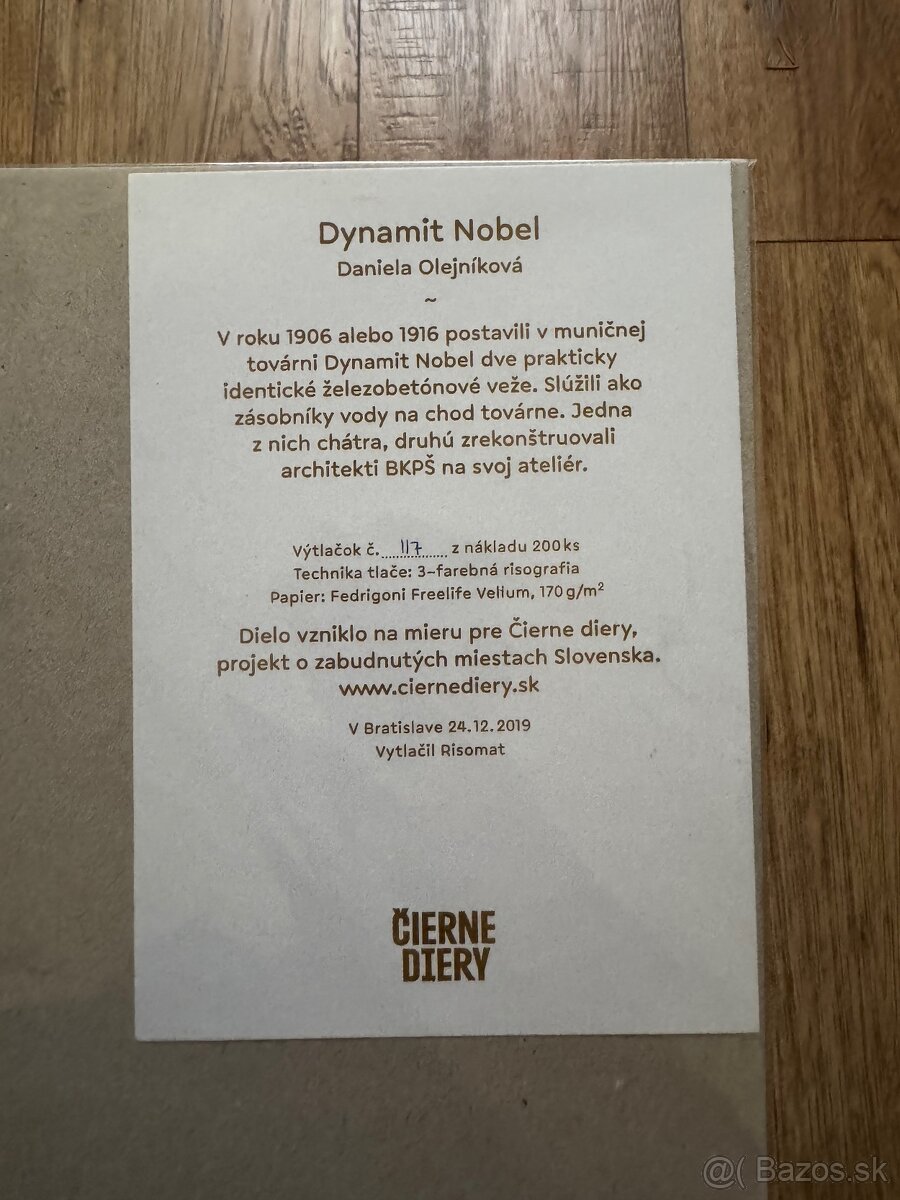Cierne diery- Dynamit Nobel - 2
