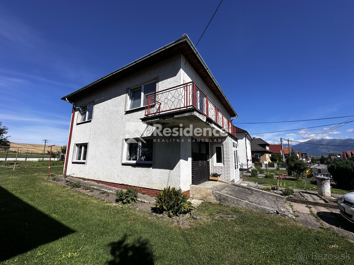 Na predaj: rodinný dom s pozemkom 789 m² – Liptovský Ján - 2