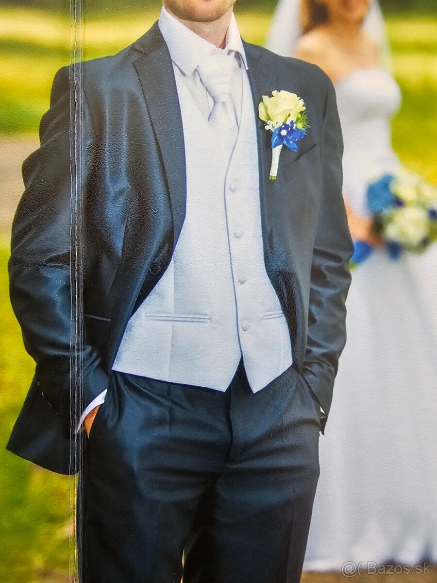 Svadobný oblek značky Adam - 2