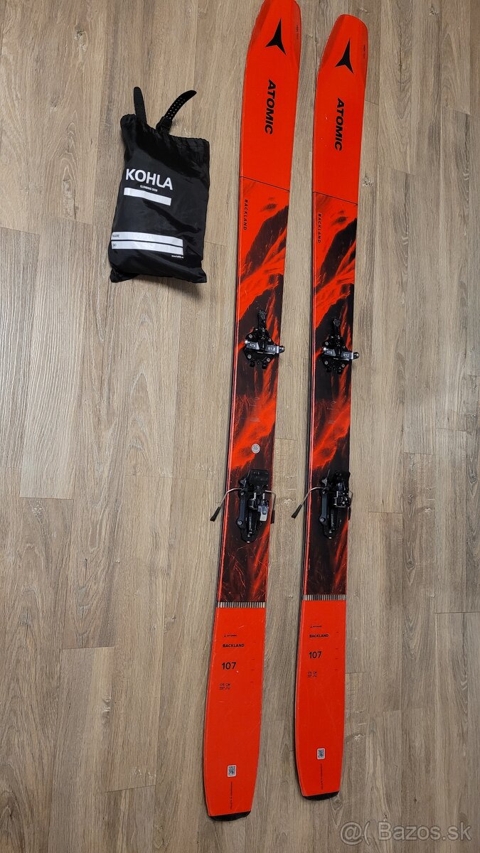 Freeride skialp set Atomic Backland 107 175cm - 2