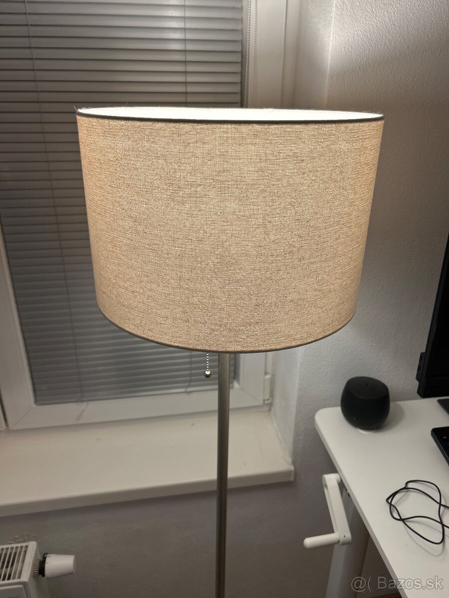 Stojacia lampa KRISTOF V145 cm brúsená oceľ - 2