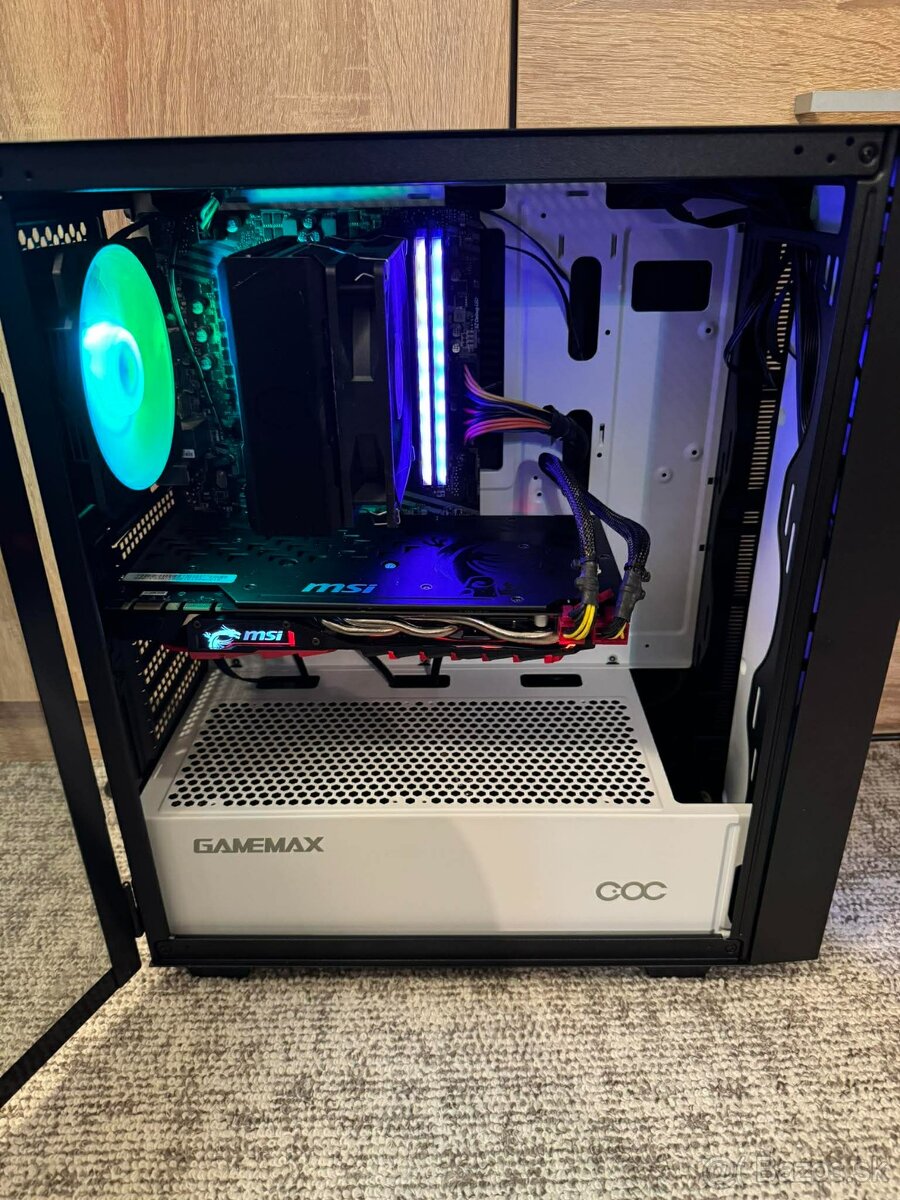 Herné PCčko Ryzen 7 5700G/ GTX 1070 / 32GB/ 500gb NvMe - 2