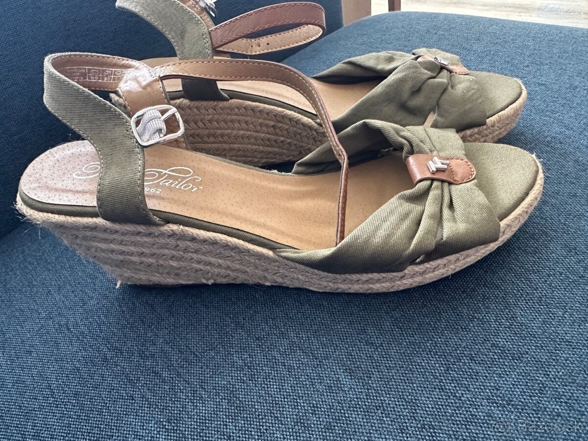 Sandále espadrilky Tom Tailor 41 nové - 2