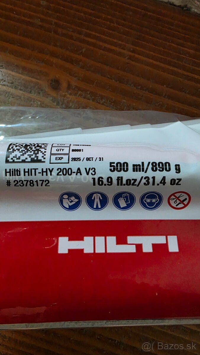 CHEMICKÁ KOTVA HIT-HY 200-A V3 500 ML - 2