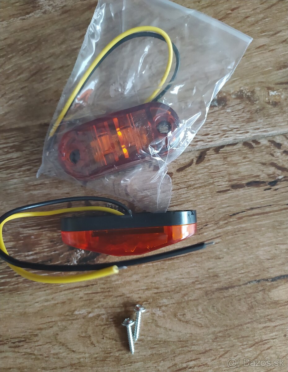 .Oranžové - LED bočné prídavné osvetlenie. - 2