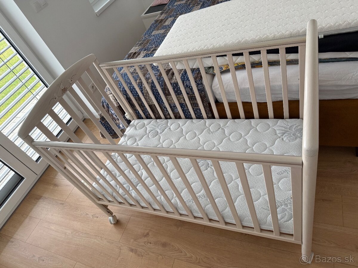 Detská postieľka 140x70 cm - 2