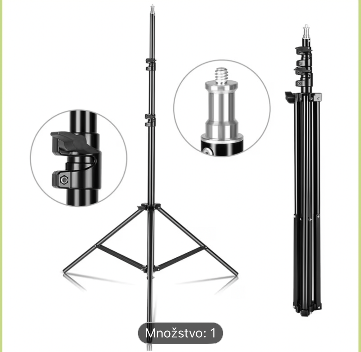Statív 70-210cm - 2