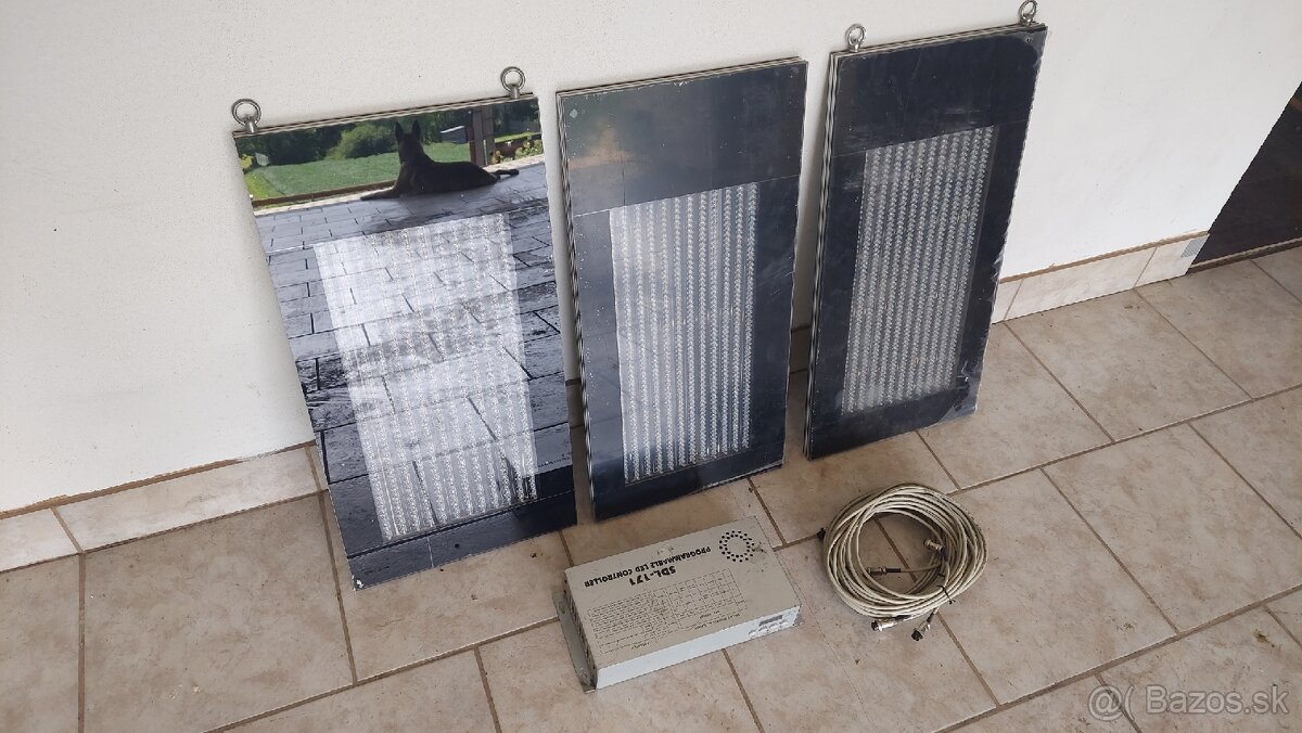 RGB LED panely + DMX ovládač - 2