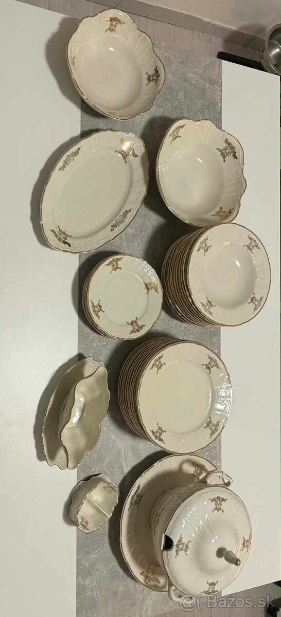 Bernadotte Thun - Zlatý dekor - 2