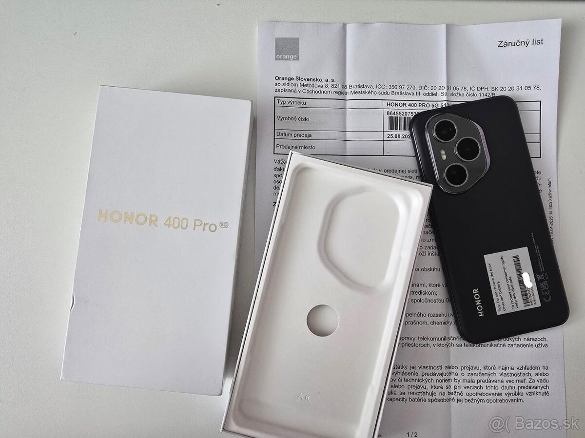 HONOR 400 PRO 512GB, V ZARUKE - 2