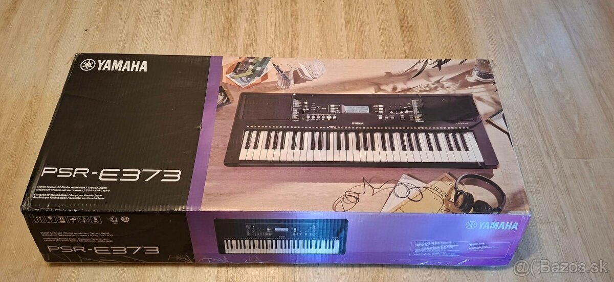 Yamaha PSR-E373 – keyboard / digitálne klávesy - 2