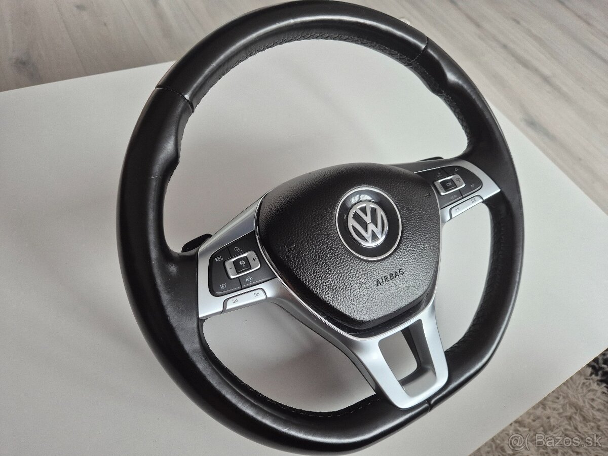 Kožený multifunkčný volant VW + Airbag - 2