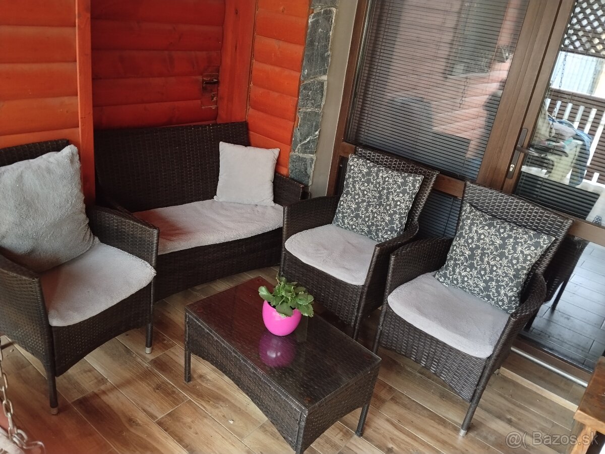 ratanový set - 2