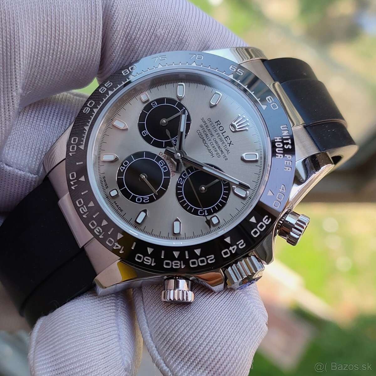 Rolex Daytona Oysterflex Silver - 2