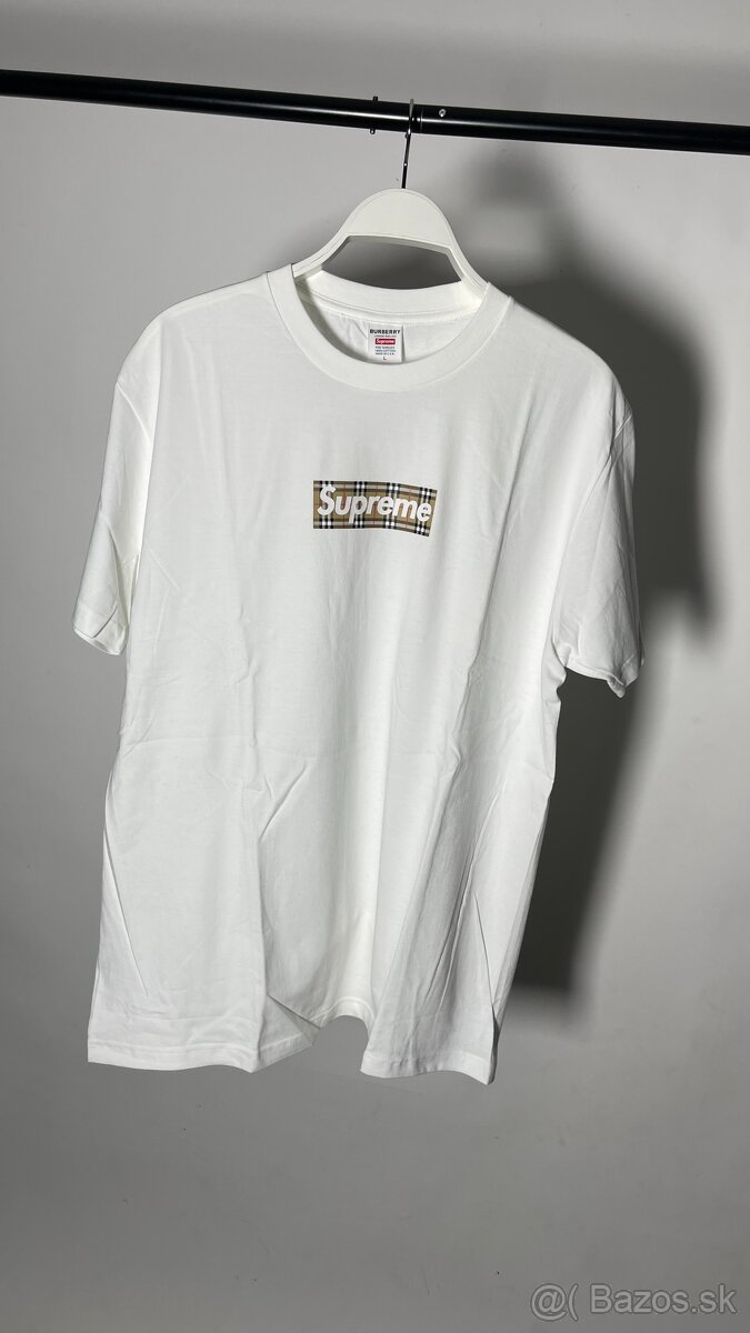 Supreme Tee Burberry - 2