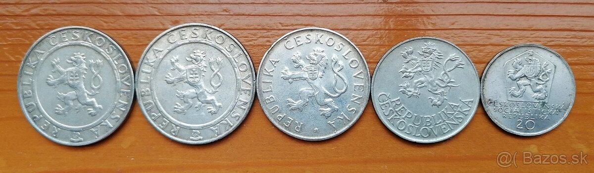 Mince pamätné 1955,1972,1986 - 2