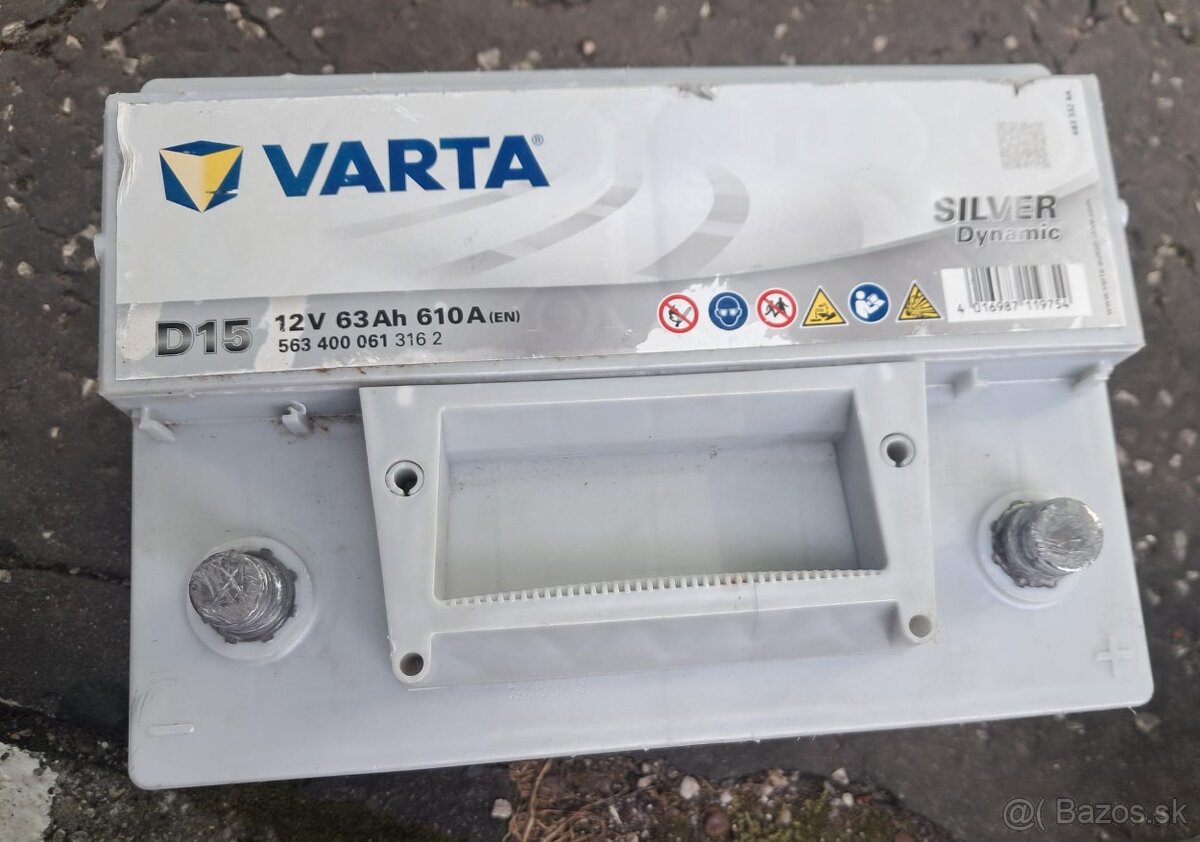 Autobateria VARTA 12V 63Ah 610A - 2