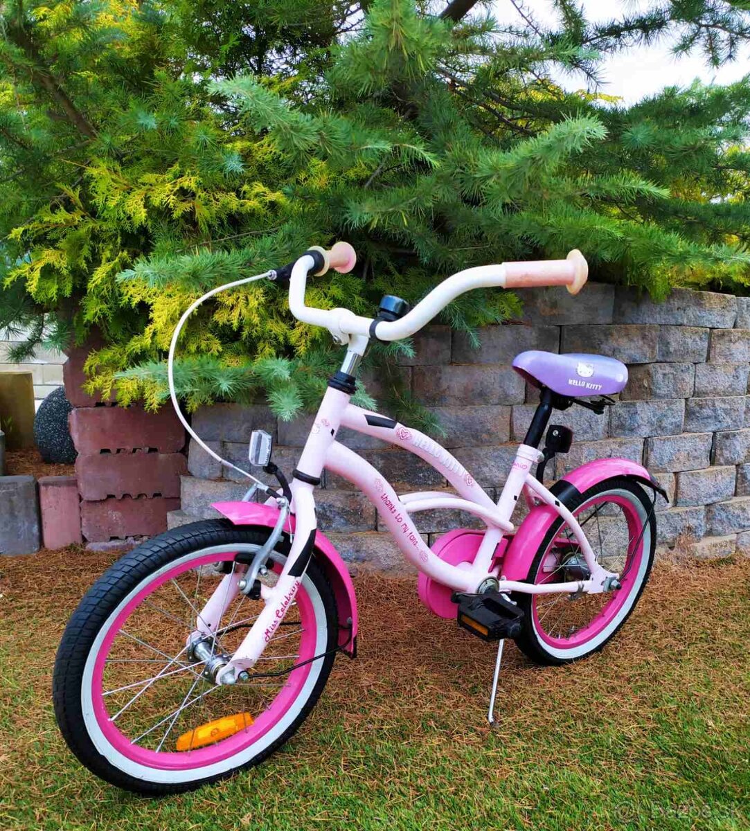 Dievčenský bicykel 16" - 2
