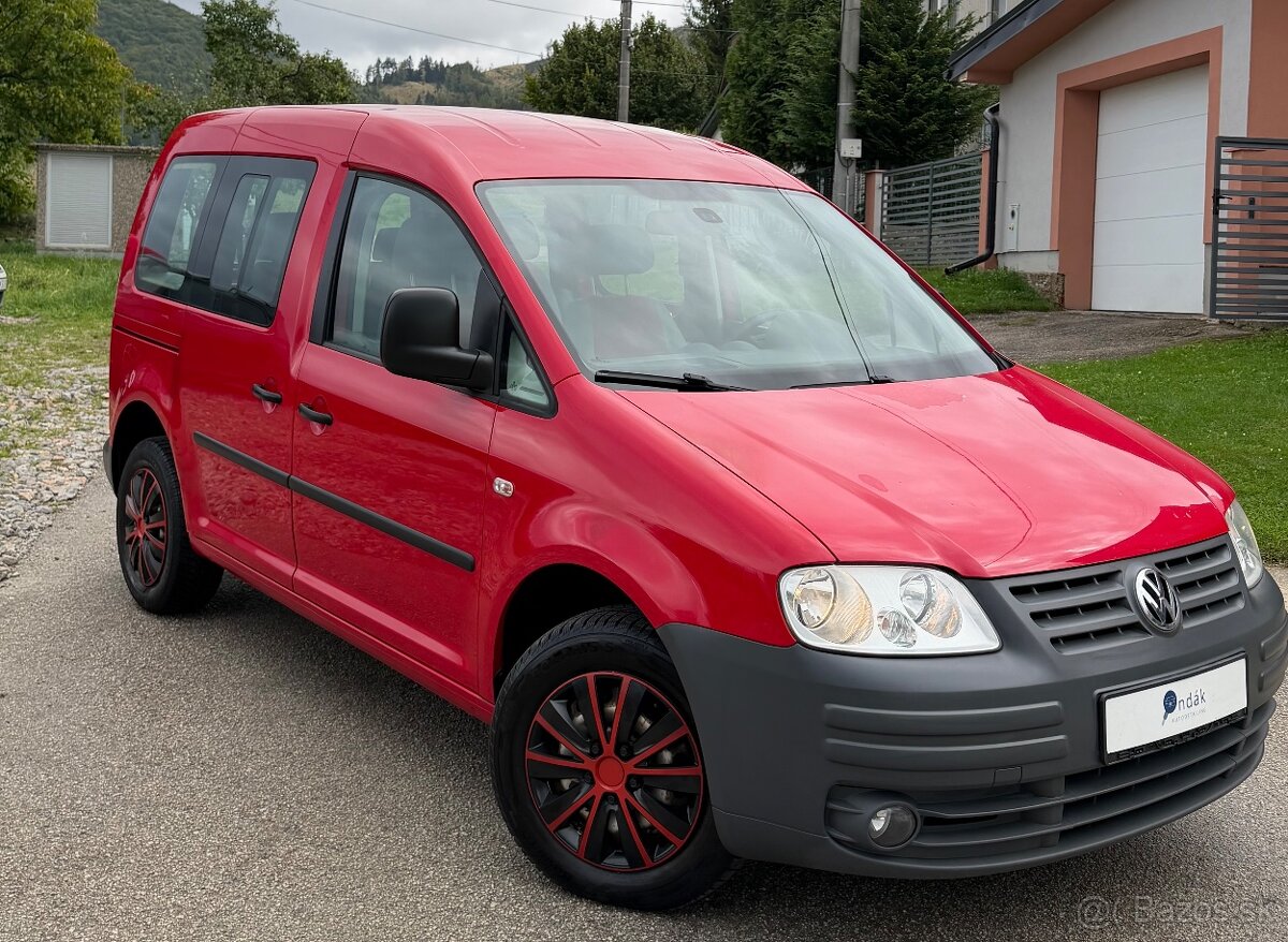 VW Caddy Life 1.6i benzín 75kw - 2