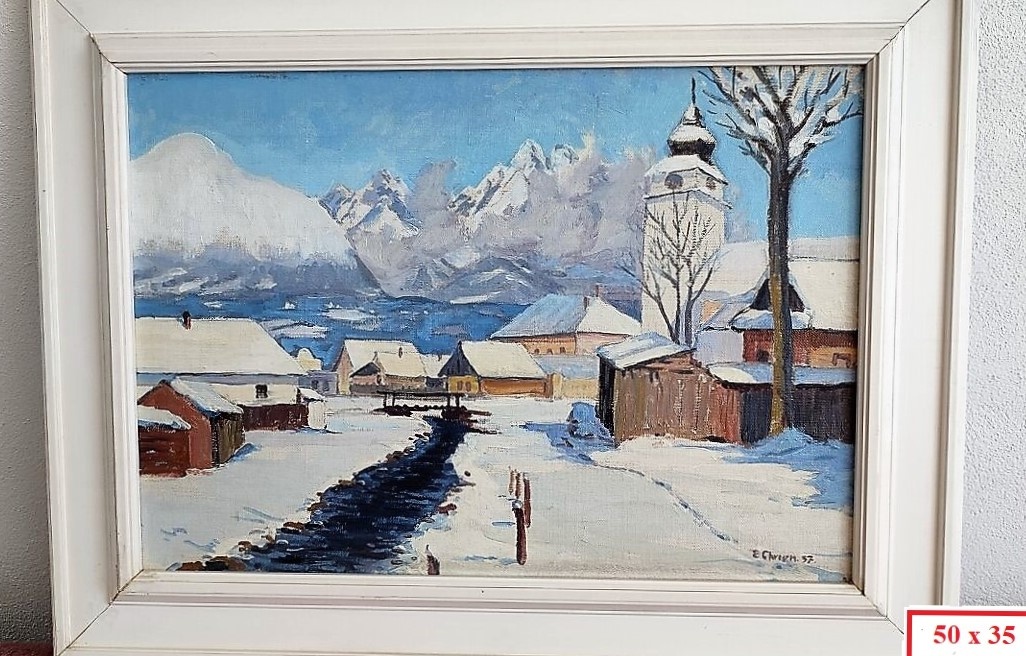 Eugen Chrien "Poprad Veľká" - r.1937 - 2