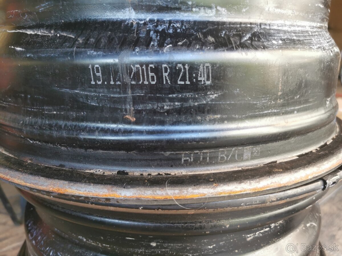 Plechové disky 15" 6J - ET 38 - 2