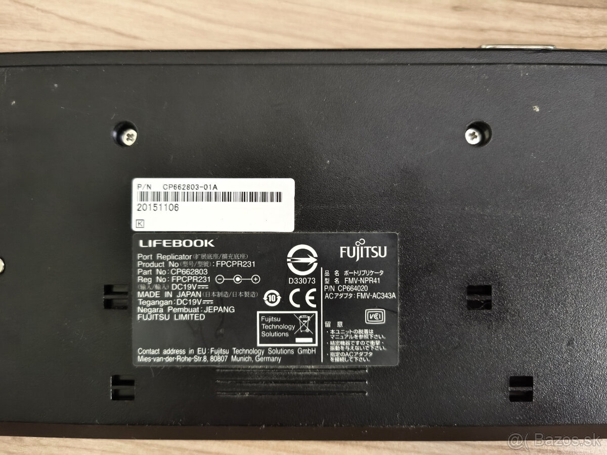 Fujitsu FPCPR231 USB 3.0 - 2