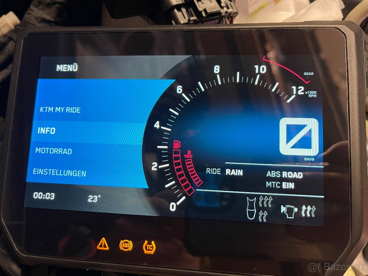 ktm budik tacho super adventure superduke GT 1290 - 2