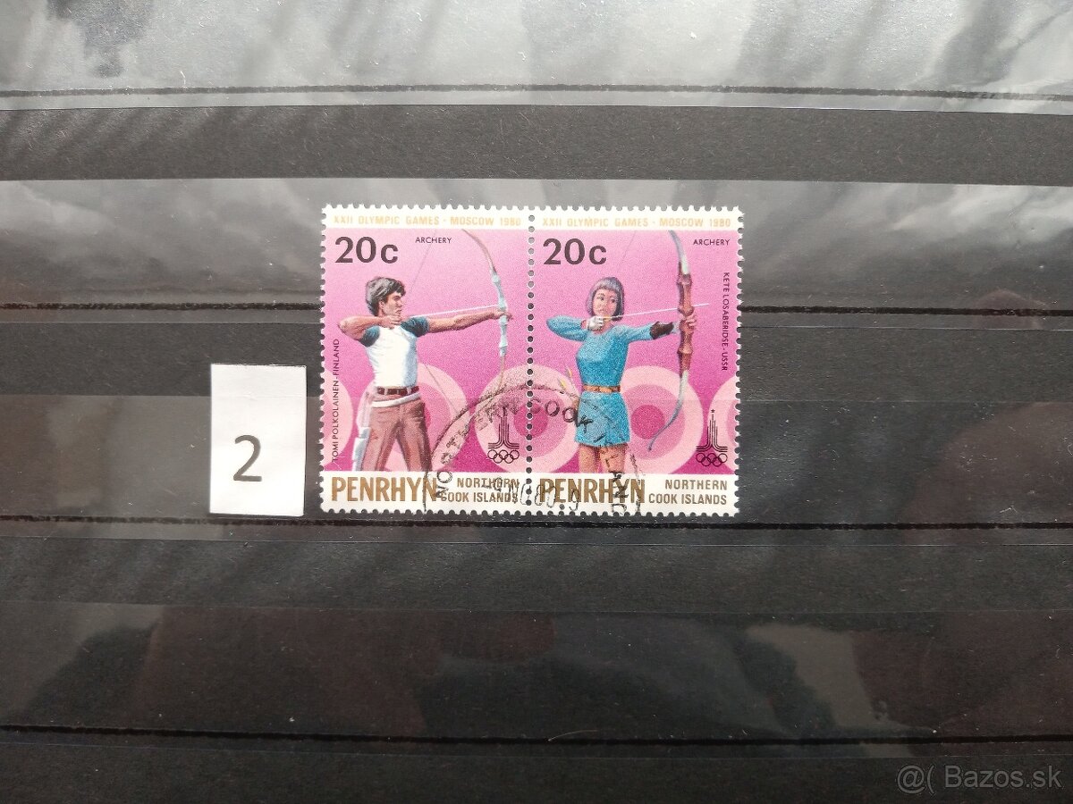 Poštové známky č.469 - OCEÁNIA - 20 sérií - 2