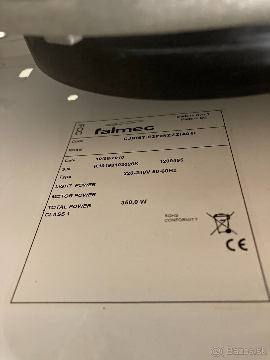 Ostrovčekový komínový digestor Falmec - 2