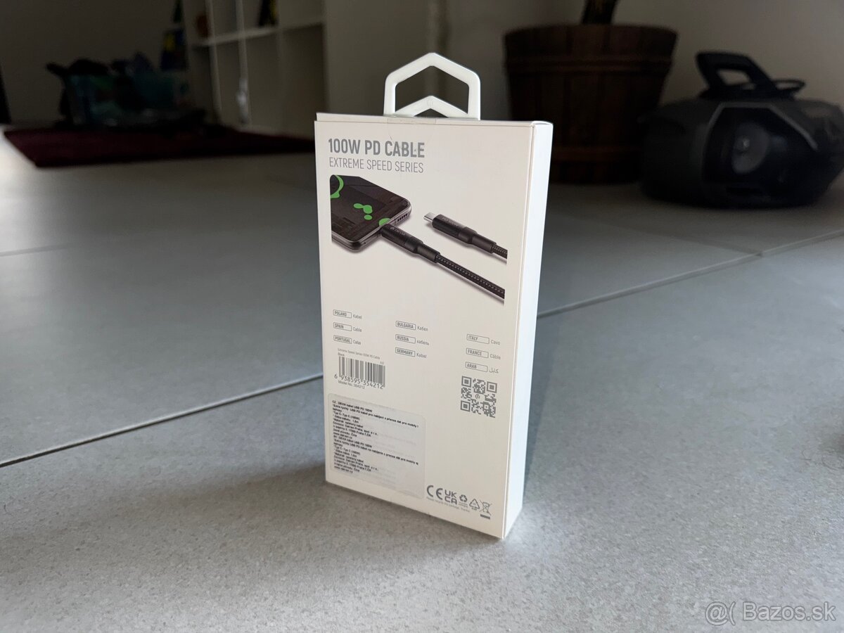 Devia kábel USB-C Extreme speed 100W PD 1.5m - 2