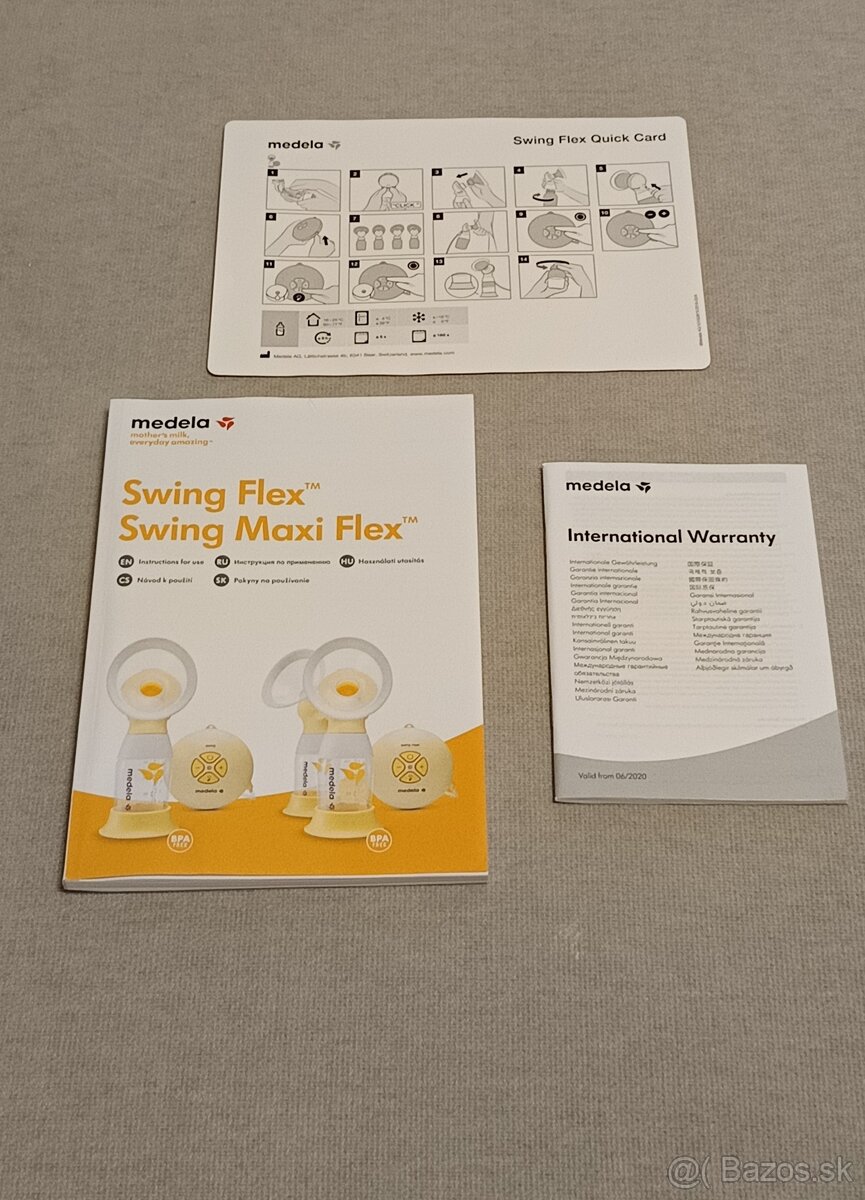 Elektrická odsávačka MEDELA Swing flex - 2