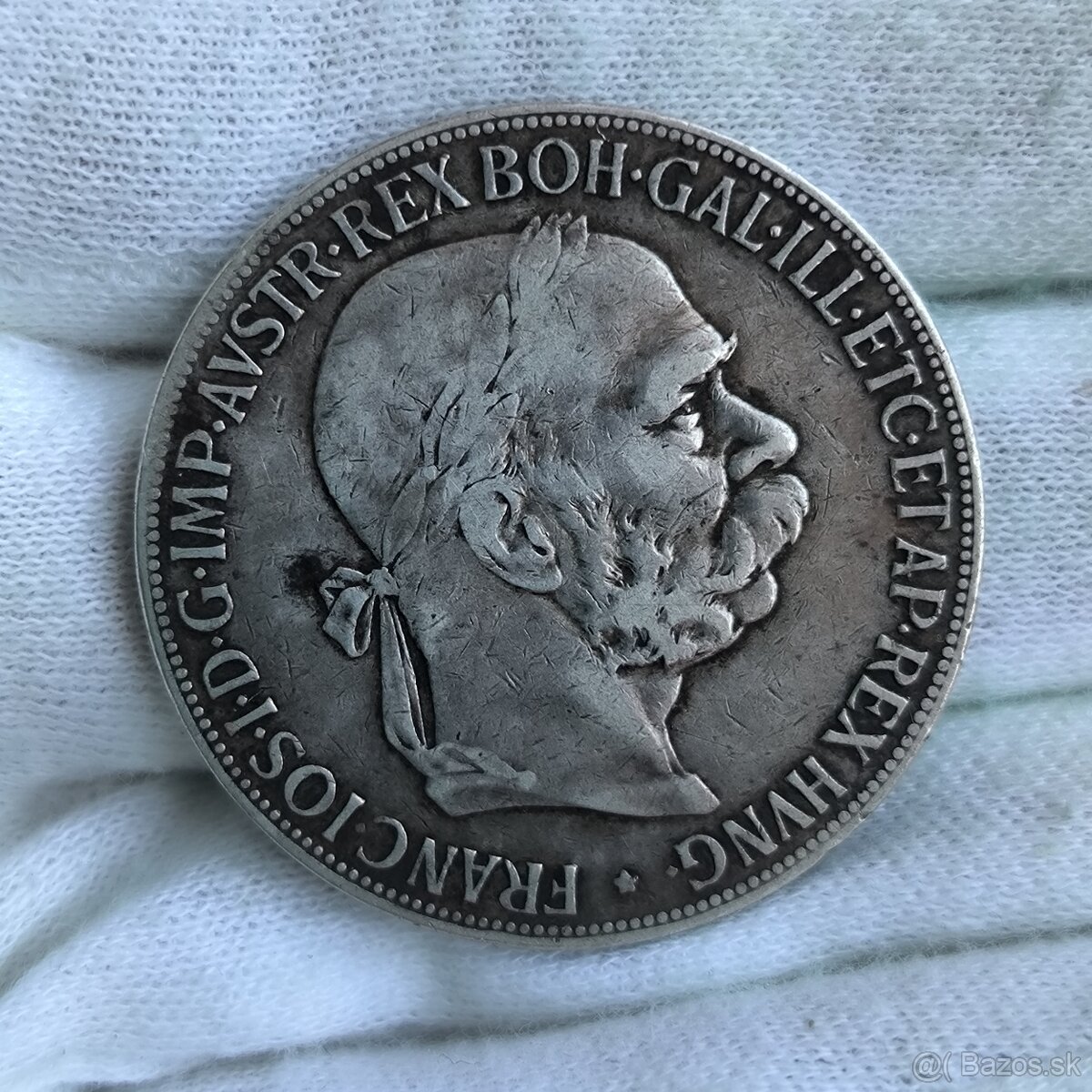 5 korun 1900 - Rakusko - Uhorsko - striebro - 2