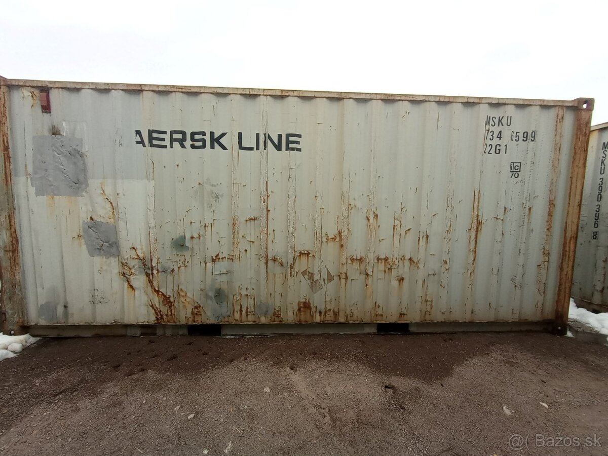 Námorný kontajner 20'DC 6M - 2