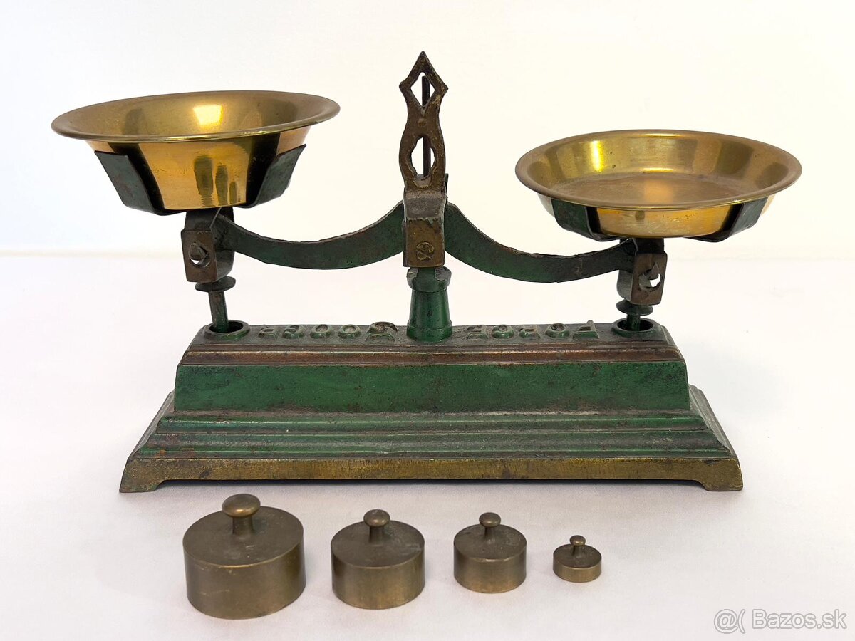 Starozitna kuchynska váha Force - 2