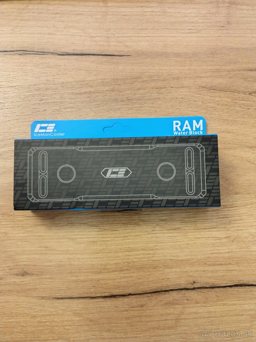 IceManCooler Black Four Channels Memory Water Block - 2