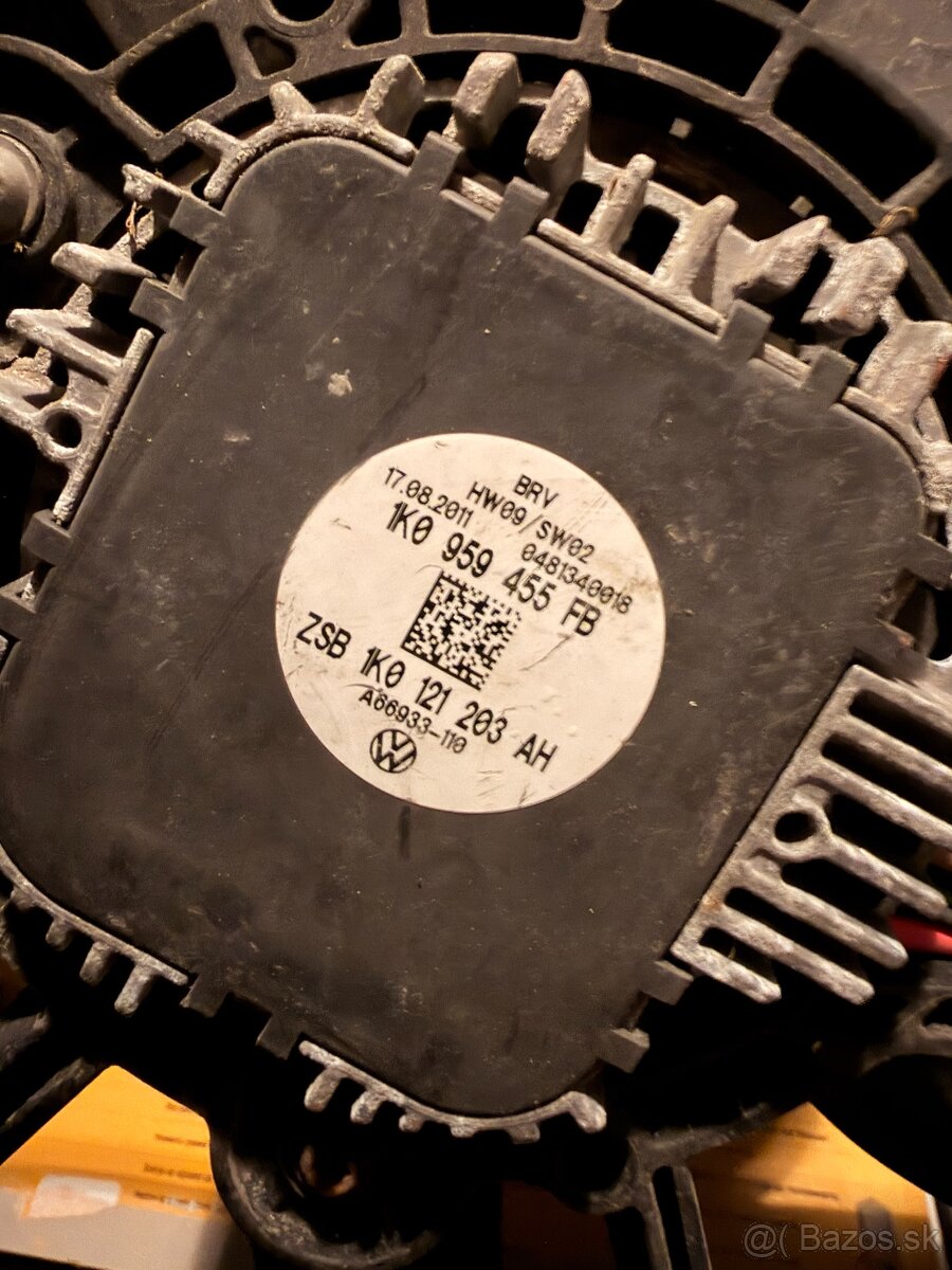 Vetrak chladicov škoda - 2