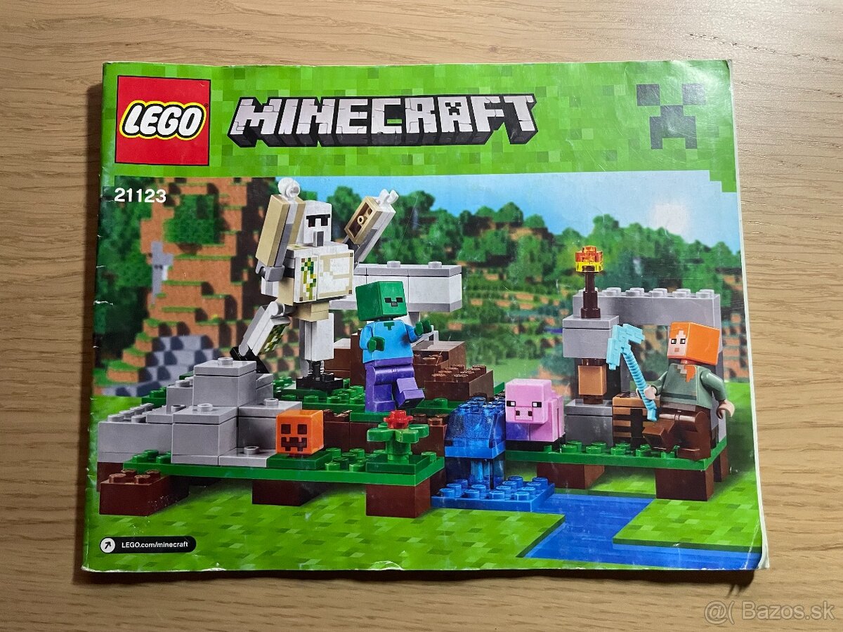LEGO Minecraft Železný golem - 2