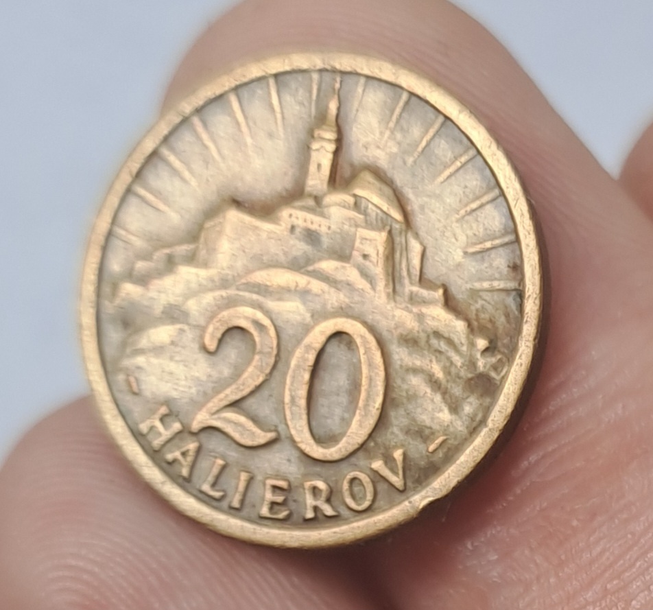 20 haliere 1940 slovenský štát - 2