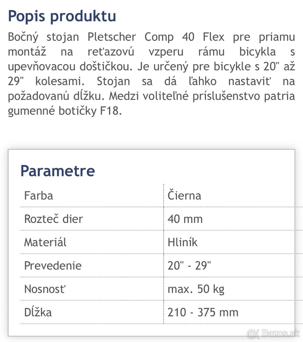 Stojan na bicykel - 2